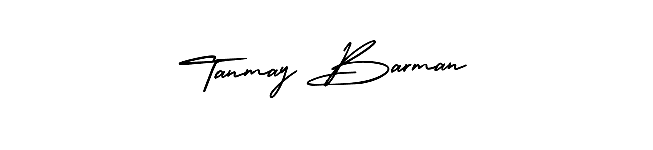 It looks lik you need a new signature style for name Tanmay Barman. Design unique handwritten (AmerikaSignatureDemo-Regular) signature with our free signature maker in just a few clicks. Tanmay Barman signature style 3 images and pictures png