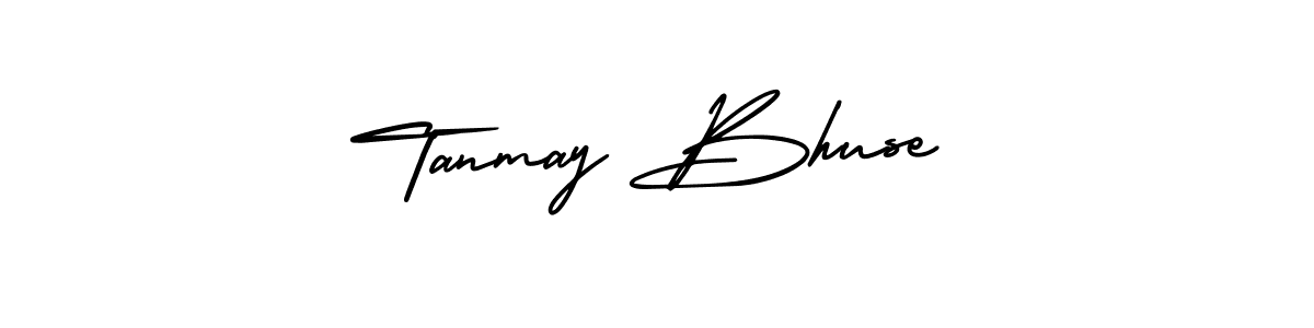 Tanmay Bhuse stylish signature style. Best Handwritten Sign (AmerikaSignatureDemo-Regular) for my name. Handwritten Signature Collection Ideas for my name Tanmay Bhuse. Tanmay Bhuse signature style 3 images and pictures png