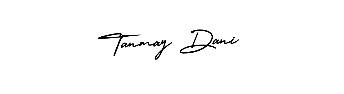Use a signature maker to create a handwritten signature online. With this signature software, you can design (AmerikaSignatureDemo-Regular) your own signature for name Tanmay Dani. Tanmay Dani signature style 3 images and pictures png