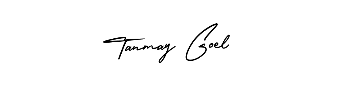 Best and Professional Signature Style for Tanmay Goel. AmerikaSignatureDemo-Regular Best Signature Style Collection. Tanmay Goel signature style 3 images and pictures png