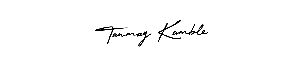 It looks lik you need a new signature style for name Tanmay Kamble. Design unique handwritten (AmerikaSignatureDemo-Regular) signature with our free signature maker in just a few clicks. Tanmay Kamble signature style 3 images and pictures png