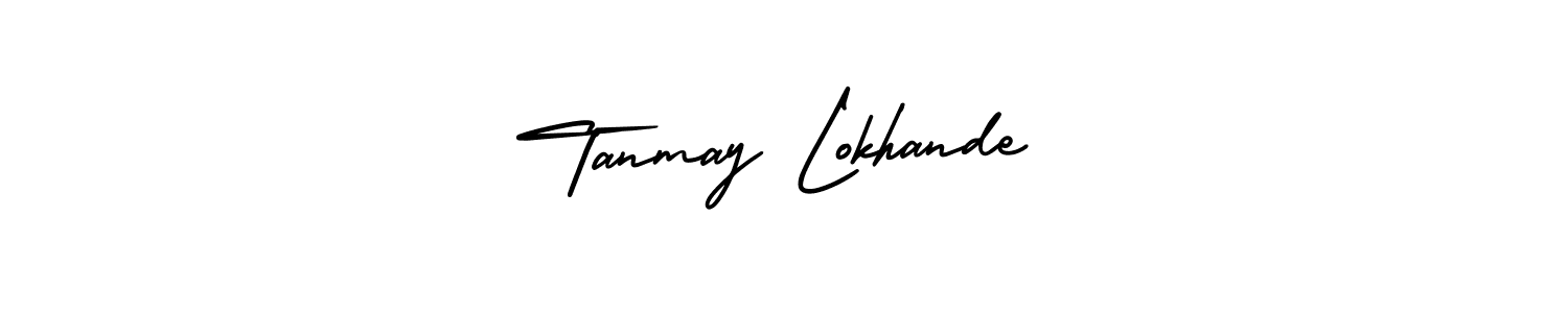 Best and Professional Signature Style for Tanmay Lokhande. AmerikaSignatureDemo-Regular Best Signature Style Collection. Tanmay Lokhande signature style 3 images and pictures png