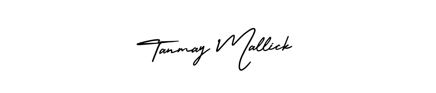 Design your own signature with our free online signature maker. With this signature software, you can create a handwritten (AmerikaSignatureDemo-Regular) signature for name Tanmay Mallick. Tanmay Mallick signature style 3 images and pictures png