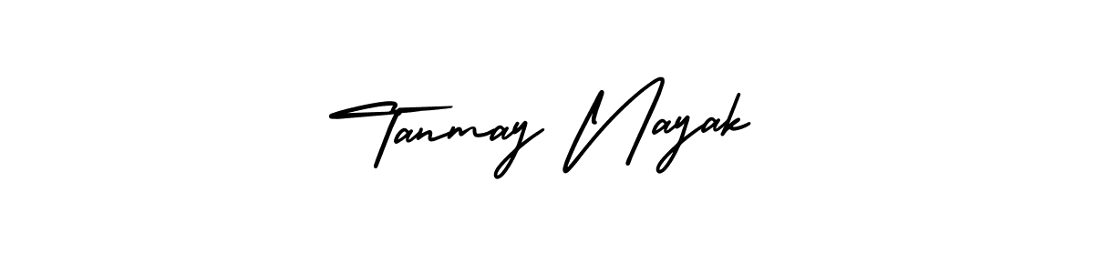 How to Draw Tanmay Nayak signature style? AmerikaSignatureDemo-Regular is a latest design signature styles for name Tanmay Nayak. Tanmay Nayak signature style 3 images and pictures png
