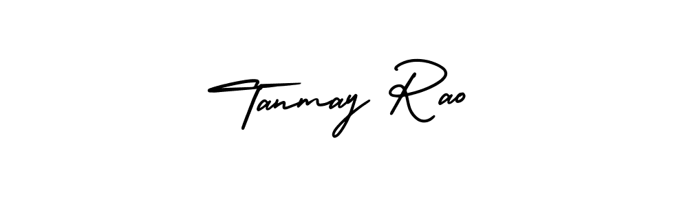 Create a beautiful signature design for name Tanmay Rao. With this signature (AmerikaSignatureDemo-Regular) fonts, you can make a handwritten signature for free. Tanmay Rao signature style 3 images and pictures png