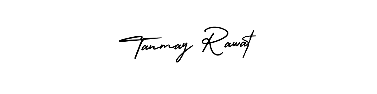 How to Draw Tanmay Rawat signature style? AmerikaSignatureDemo-Regular is a latest design signature styles for name Tanmay Rawat. Tanmay Rawat signature style 3 images and pictures png