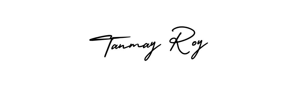 Create a beautiful signature design for name Tanmay Roy. With this signature (AmerikaSignatureDemo-Regular) fonts, you can make a handwritten signature for free. Tanmay Roy signature style 3 images and pictures png