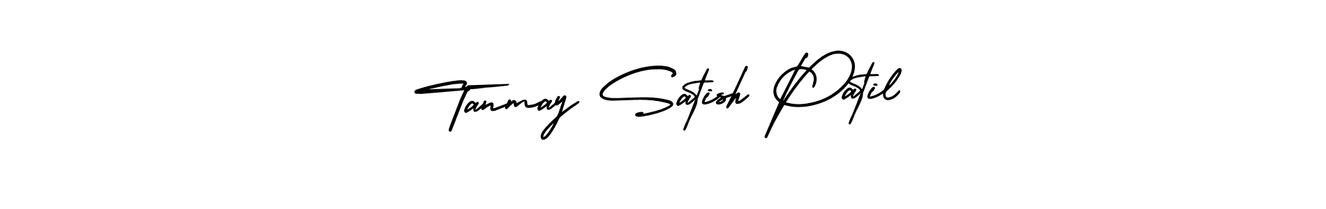 Also You can easily find your signature by using the search form. We will create Tanmay Satish Patil name handwritten signature images for you free of cost using AmerikaSignatureDemo-Regular sign style. Tanmay Satish Patil signature style 3 images and pictures png