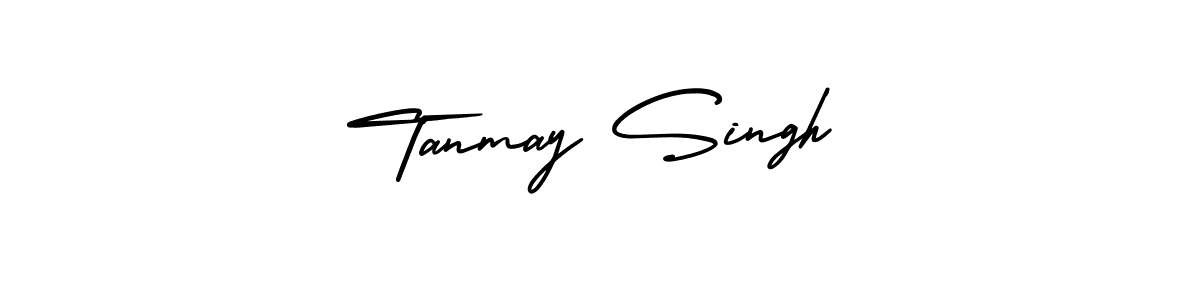 Best and Professional Signature Style for Tanmay Singh. AmerikaSignatureDemo-Regular Best Signature Style Collection. Tanmay Singh signature style 3 images and pictures png