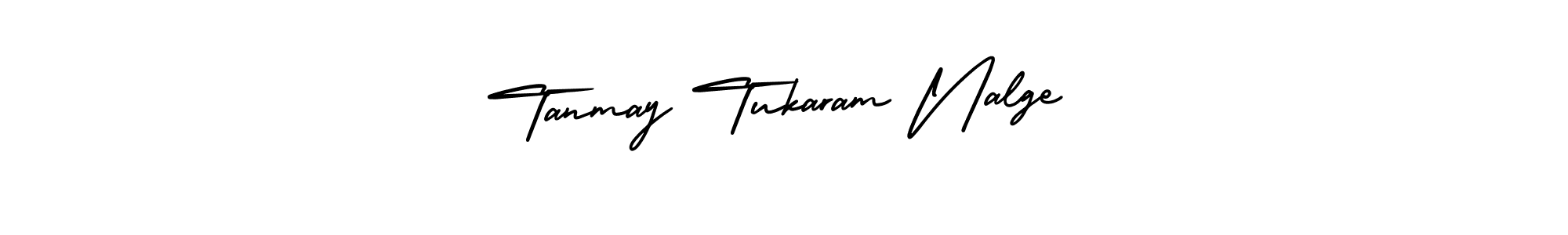 Create a beautiful signature design for name Tanmay Tukaram Nalge. With this signature (AmerikaSignatureDemo-Regular) fonts, you can make a handwritten signature for free. Tanmay Tukaram Nalge signature style 3 images and pictures png