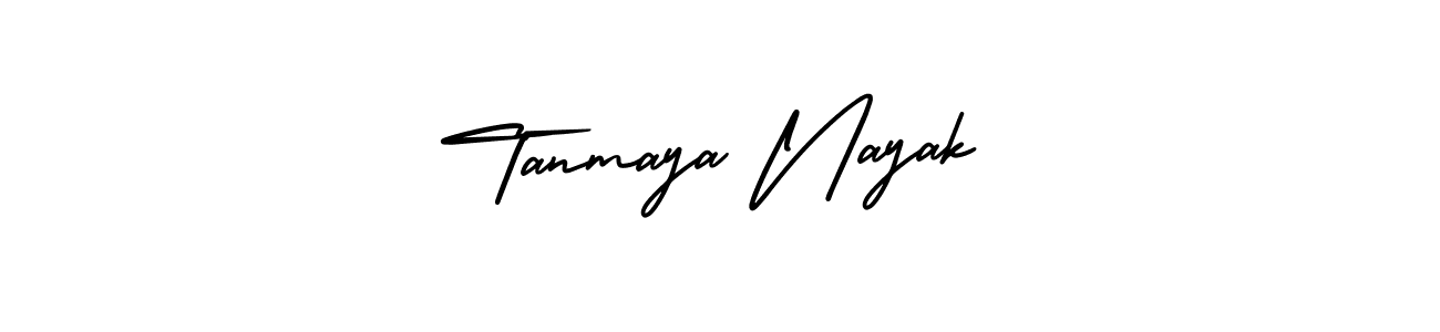 How to make Tanmaya Nayak signature? AmerikaSignatureDemo-Regular is a professional autograph style. Create handwritten signature for Tanmaya Nayak name. Tanmaya Nayak signature style 3 images and pictures png