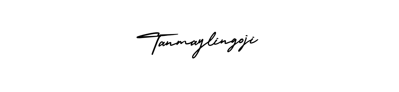 Tanmaylingoji stylish signature style. Best Handwritten Sign (AmerikaSignatureDemo-Regular) for my name. Handwritten Signature Collection Ideas for my name Tanmaylingoji. Tanmaylingoji signature style 3 images and pictures png