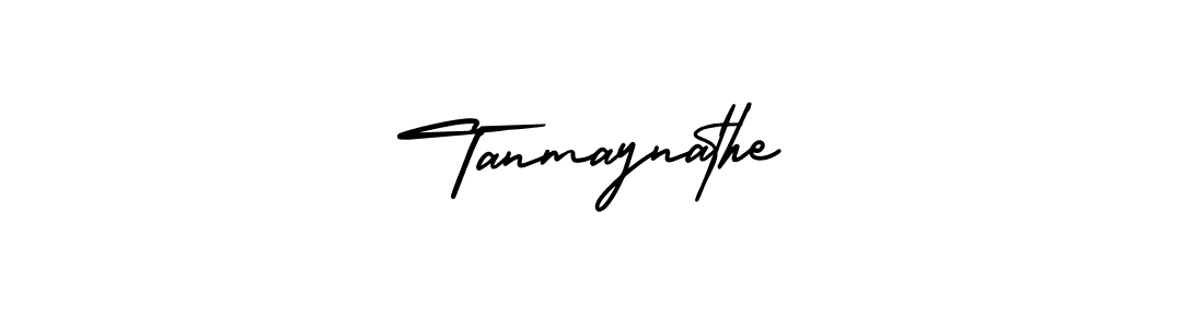 if you are searching for the best signature style for your name Tanmaynathe. so please give up your signature search. here we have designed multiple signature styles  using AmerikaSignatureDemo-Regular. Tanmaynathe signature style 3 images and pictures png