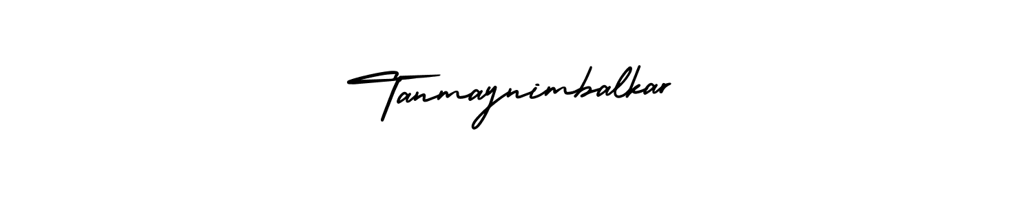Make a beautiful signature design for name Tanmaynimbalkar. With this signature (AmerikaSignatureDemo-Regular) style, you can create a handwritten signature for free. Tanmaynimbalkar signature style 3 images and pictures png