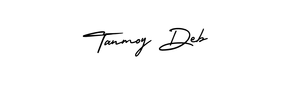 This is the best signature style for the Tanmoy Deb name. Also you like these signature font (AmerikaSignatureDemo-Regular). Mix name signature. Tanmoy Deb signature style 3 images and pictures png