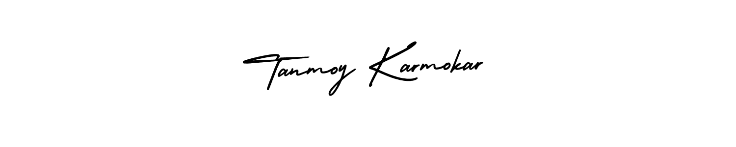 It looks lik you need a new signature style for name Tanmoy Karmokar. Design unique handwritten (AmerikaSignatureDemo-Regular) signature with our free signature maker in just a few clicks. Tanmoy Karmokar signature style 3 images and pictures png