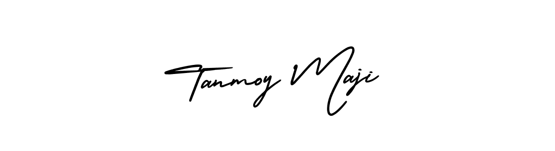 Use a signature maker to create a handwritten signature online. With this signature software, you can design (AmerikaSignatureDemo-Regular) your own signature for name Tanmoy Maji. Tanmoy Maji signature style 3 images and pictures png