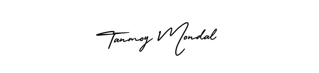Make a beautiful signature design for name Tanmoy Mondal. With this signature (AmerikaSignatureDemo-Regular) style, you can create a handwritten signature for free. Tanmoy Mondal signature style 3 images and pictures png