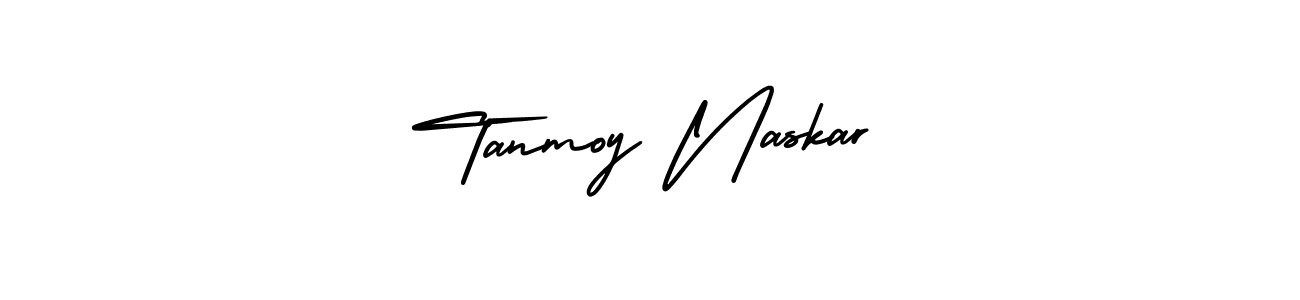 Make a beautiful signature design for name Tanmoy Naskar. With this signature (AmerikaSignatureDemo-Regular) style, you can create a handwritten signature for free. Tanmoy Naskar signature style 3 images and pictures png