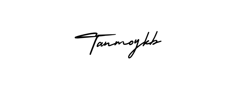 How to make Tanmoykb name signature. Use AmerikaSignatureDemo-Regular style for creating short signs online. This is the latest handwritten sign. Tanmoykb signature style 3 images and pictures png