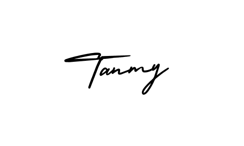 AmerikaSignatureDemo-Regular is a professional signature style that is perfect for those who want to add a touch of class to their signature. It is also a great choice for those who want to make their signature more unique. Get Tanmy name to fancy signature for free. Tanmy signature style 3 images and pictures png