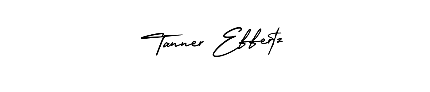 Make a beautiful signature design for name Tanner Effertz. With this signature (AmerikaSignatureDemo-Regular) style, you can create a handwritten signature for free. Tanner Effertz signature style 3 images and pictures png