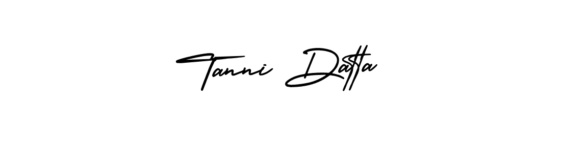Similarly AmerikaSignatureDemo-Regular is the best handwritten signature design. Signature creator online .You can use it as an online autograph creator for name Tanni Datta. Tanni Datta signature style 3 images and pictures png