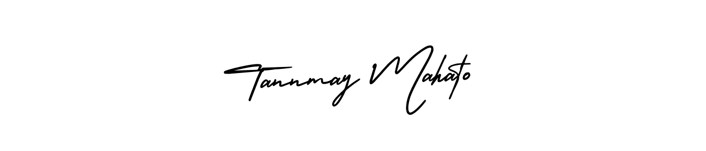 This is the best signature style for the Tannmay Mahato name. Also you like these signature font (AmerikaSignatureDemo-Regular). Mix name signature. Tannmay Mahato signature style 3 images and pictures png