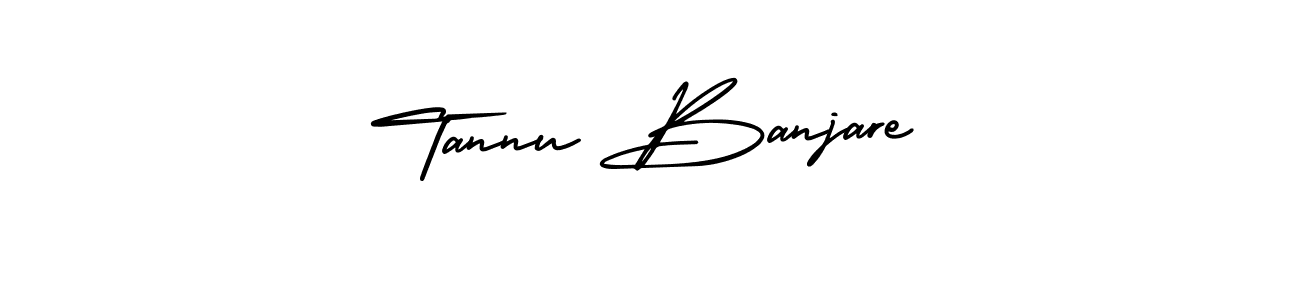Create a beautiful signature design for name Tannu Banjare. With this signature (AmerikaSignatureDemo-Regular) fonts, you can make a handwritten signature for free. Tannu Banjare signature style 3 images and pictures png