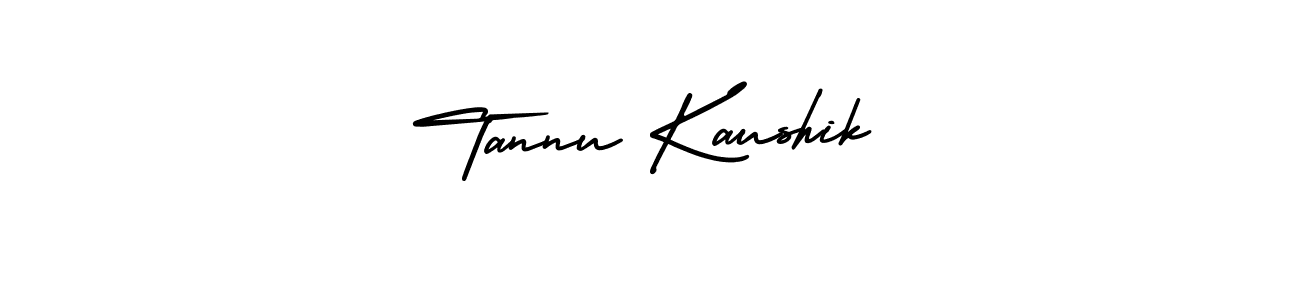 Make a beautiful signature design for name Tannu Kaushik. With this signature (AmerikaSignatureDemo-Regular) style, you can create a handwritten signature for free. Tannu Kaushik signature style 3 images and pictures png