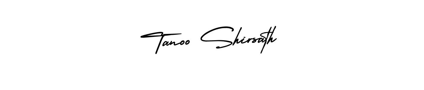 if you are searching for the best signature style for your name Tanoo Shirsath. so please give up your signature search. here we have designed multiple signature styles  using AmerikaSignatureDemo-Regular. Tanoo Shirsath signature style 3 images and pictures png