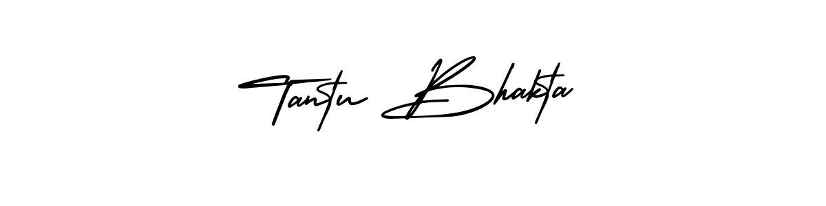 Create a beautiful signature design for name Tantu Bhakta. With this signature (AmerikaSignatureDemo-Regular) fonts, you can make a handwritten signature for free. Tantu Bhakta signature style 3 images and pictures png