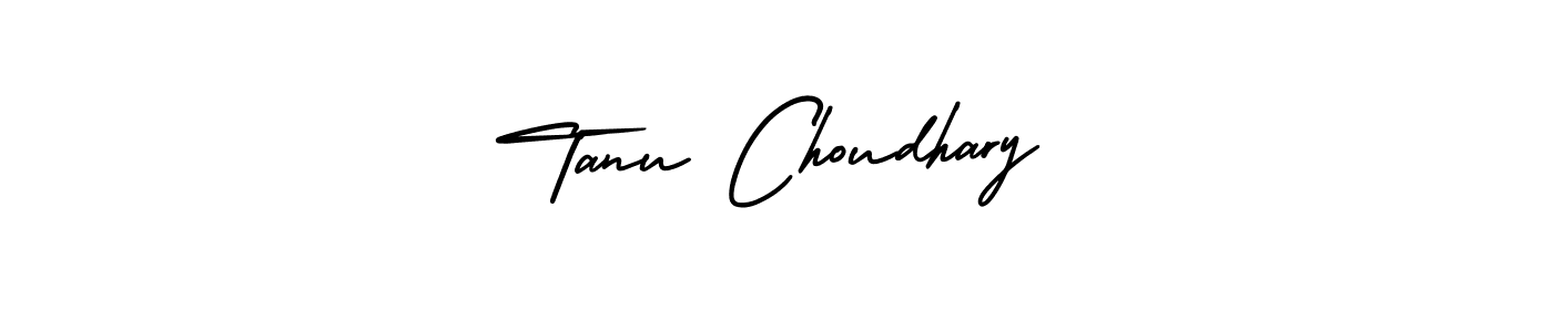 Design your own signature with our free online signature maker. With this signature software, you can create a handwritten (AmerikaSignatureDemo-Regular) signature for name Tanu Choudhary. Tanu Choudhary signature style 3 images and pictures png