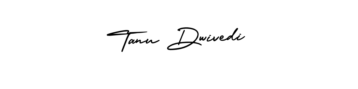 This is the best signature style for the Tanu Dwivedi name. Also you like these signature font (AmerikaSignatureDemo-Regular). Mix name signature. Tanu Dwivedi signature style 3 images and pictures png