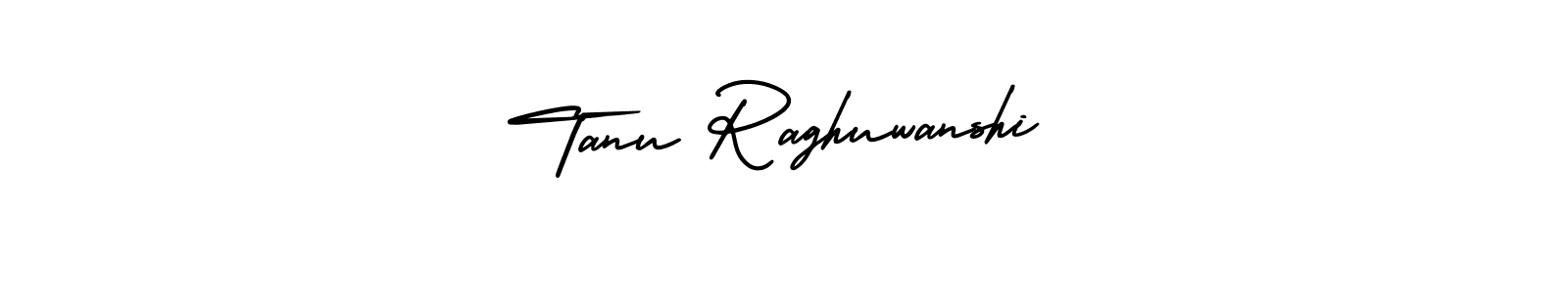 Design your own signature with our free online signature maker. With this signature software, you can create a handwritten (AmerikaSignatureDemo-Regular) signature for name Tanu Raghuwanshi. Tanu Raghuwanshi signature style 3 images and pictures png