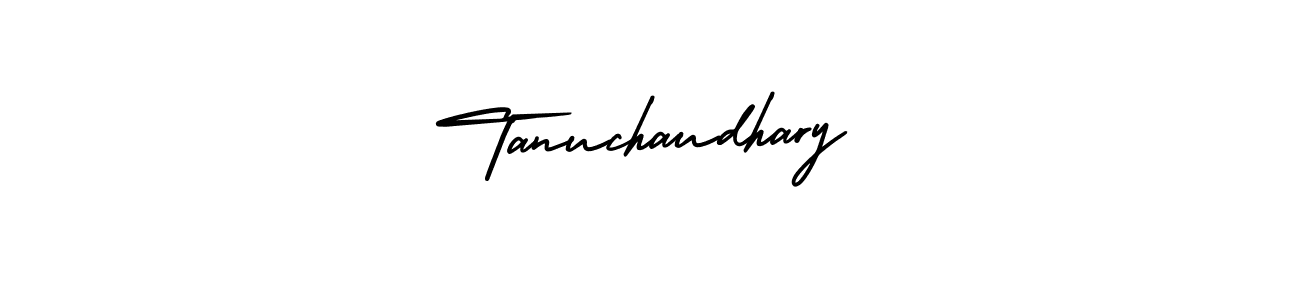 Also You can easily find your signature by using the search form. We will create Tanuchaudhary name handwritten signature images for you free of cost using AmerikaSignatureDemo-Regular sign style. Tanuchaudhary signature style 3 images and pictures png
