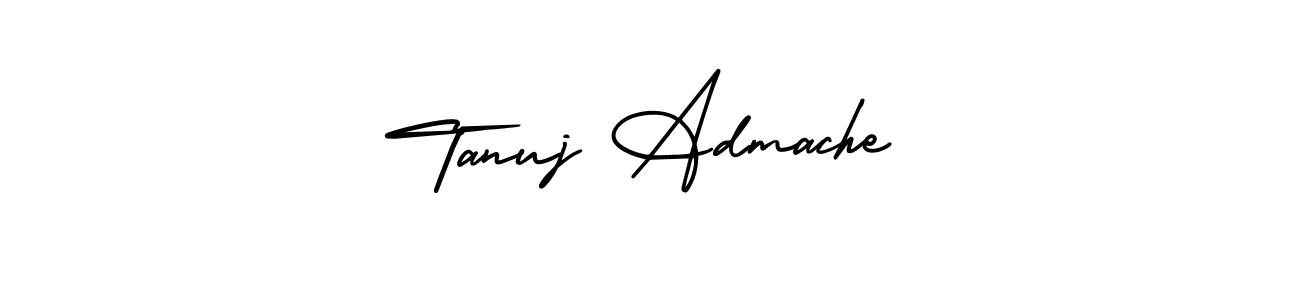 AmerikaSignatureDemo-Regular is a professional signature style that is perfect for those who want to add a touch of class to their signature. It is also a great choice for those who want to make their signature more unique. Get Tanuj Admache name to fancy signature for free. Tanuj Admache signature style 3 images and pictures png