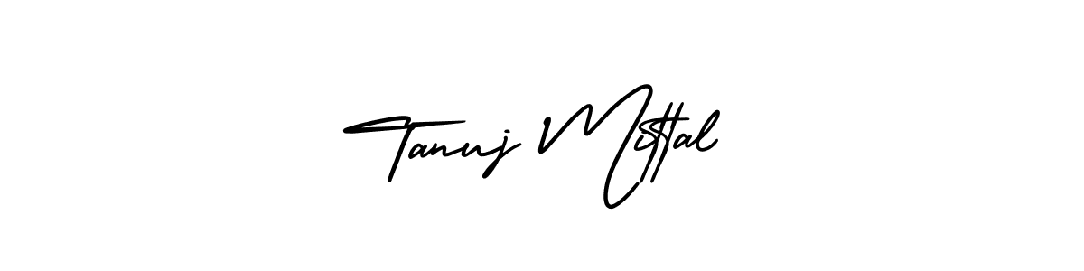 Tanuj Mittal stylish signature style. Best Handwritten Sign (AmerikaSignatureDemo-Regular) for my name. Handwritten Signature Collection Ideas for my name Tanuj Mittal. Tanuj Mittal signature style 3 images and pictures png