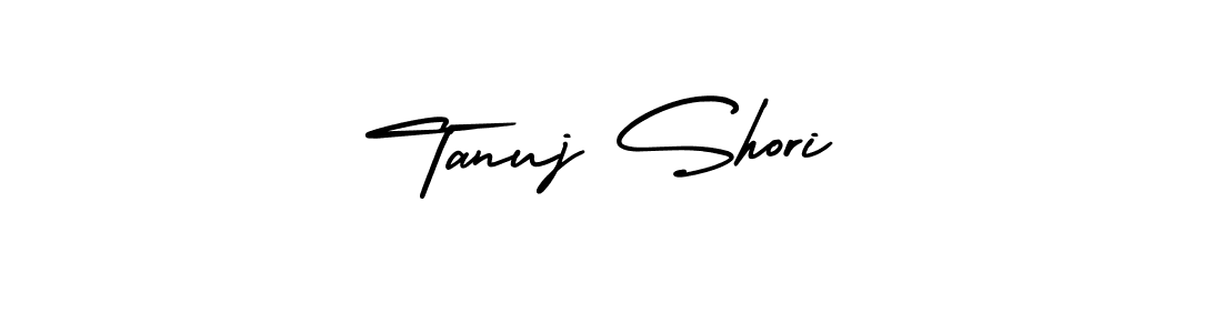 Create a beautiful signature design for name Tanuj Shori. With this signature (AmerikaSignatureDemo-Regular) fonts, you can make a handwritten signature for free. Tanuj Shori signature style 3 images and pictures png