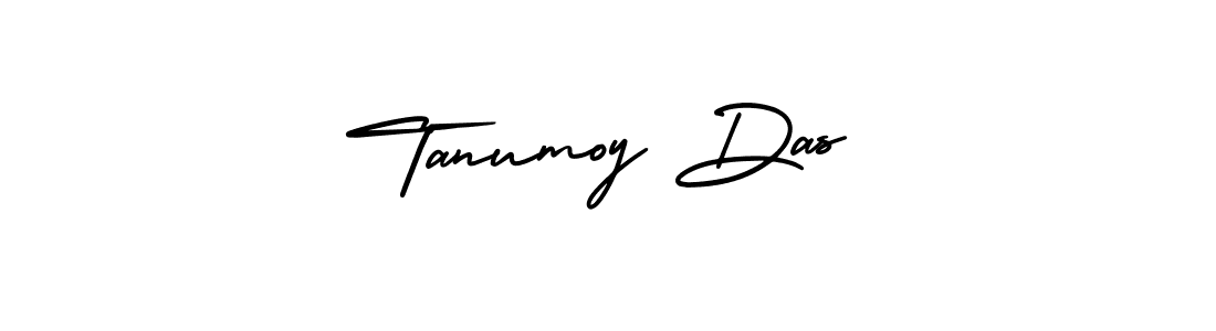 How to make Tanumoy Das name signature. Use AmerikaSignatureDemo-Regular style for creating short signs online. This is the latest handwritten sign. Tanumoy Das signature style 3 images and pictures png