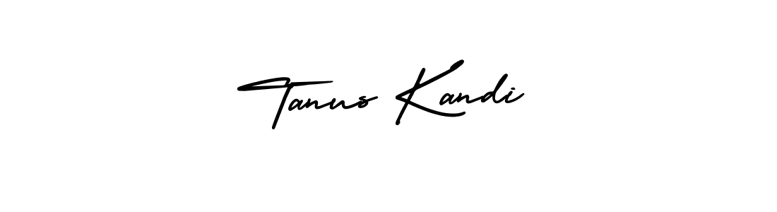 Design your own signature with our free online signature maker. With this signature software, you can create a handwritten (AmerikaSignatureDemo-Regular) signature for name Tanus Kandi. Tanus Kandi signature style 3 images and pictures png
