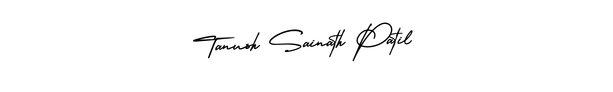 Also You can easily find your signature by using the search form. We will create Tanush Sainath Patil name handwritten signature images for you free of cost using AmerikaSignatureDemo-Regular sign style. Tanush Sainath Patil signature style 3 images and pictures png