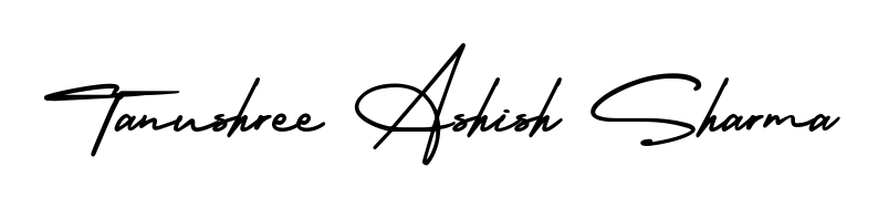 Achieve flawless digital penmanship with Tanushree Ashish Sharma name in AmerikaSignatureDemo-Regular font. The perfect tool for creating online signatures. Tanushree Ashish Sharma signature style 3 images and pictures png