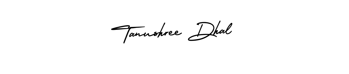 It looks lik you need a new signature style for name Tanushree Dhal. Design unique handwritten (AmerikaSignatureDemo-Regular) signature with our free signature maker in just a few clicks. Tanushree Dhal signature style 3 images and pictures png