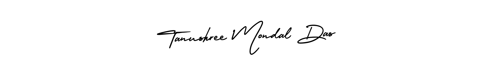AmerikaSignatureDemo-Regular is a professional signature style that is perfect for those who want to add a touch of class to their signature. It is also a great choice for those who want to make their signature more unique. Get Tanushree Mondal Das name to fancy signature for free. Tanushree Mondal Das signature style 3 images and pictures png