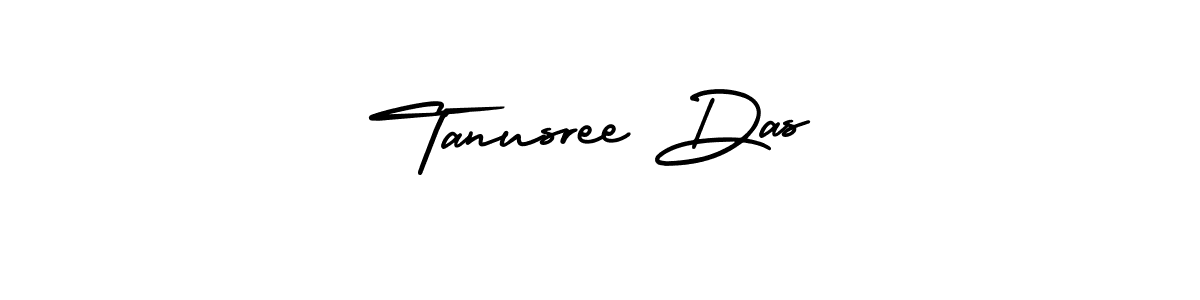 This is the best signature style for the Tanusree Das name. Also you like these signature font (AmerikaSignatureDemo-Regular). Mix name signature. Tanusree Das signature style 3 images and pictures png