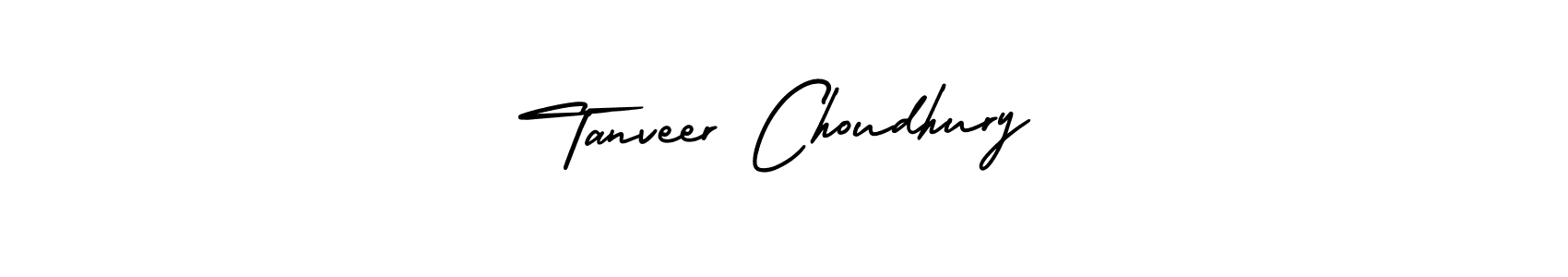 Design your own signature with our free online signature maker. With this signature software, you can create a handwritten (AmerikaSignatureDemo-Regular) signature for name Tanveer Choudhury. Tanveer Choudhury signature style 3 images and pictures png