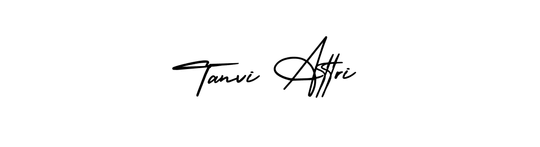 if you are searching for the best signature style for your name Tanvi Attri. so please give up your signature search. here we have designed multiple signature styles  using AmerikaSignatureDemo-Regular. Tanvi Attri signature style 3 images and pictures png