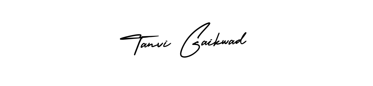 Make a beautiful signature design for name Tanvi Gaikwad. With this signature (AmerikaSignatureDemo-Regular) style, you can create a handwritten signature for free. Tanvi Gaikwad signature style 3 images and pictures png