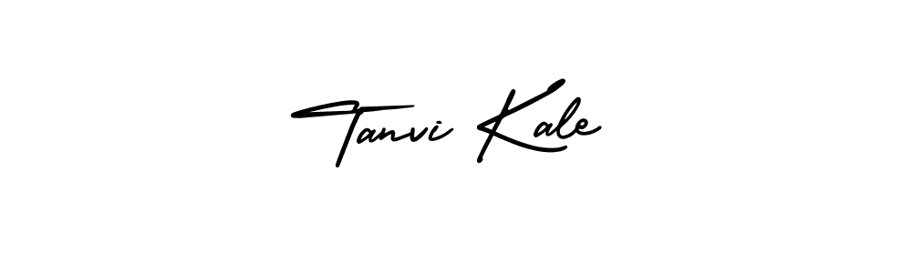 How to make Tanvi Kale signature? AmerikaSignatureDemo-Regular is a professional autograph style. Create handwritten signature for Tanvi Kale name. Tanvi Kale signature style 3 images and pictures png